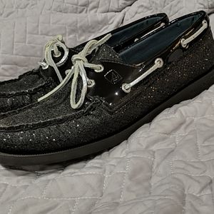 Sparkling Sperry Boat Shoes! 9.5